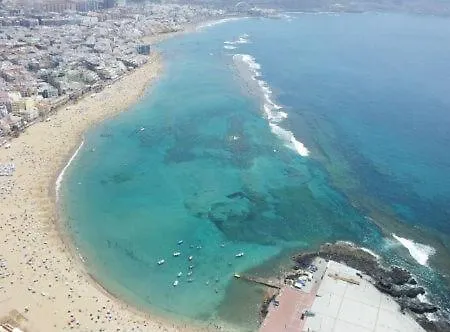 Primera Linea Playa Canteras With Sea View Las Palmas de Gran Canaria Exterior photo